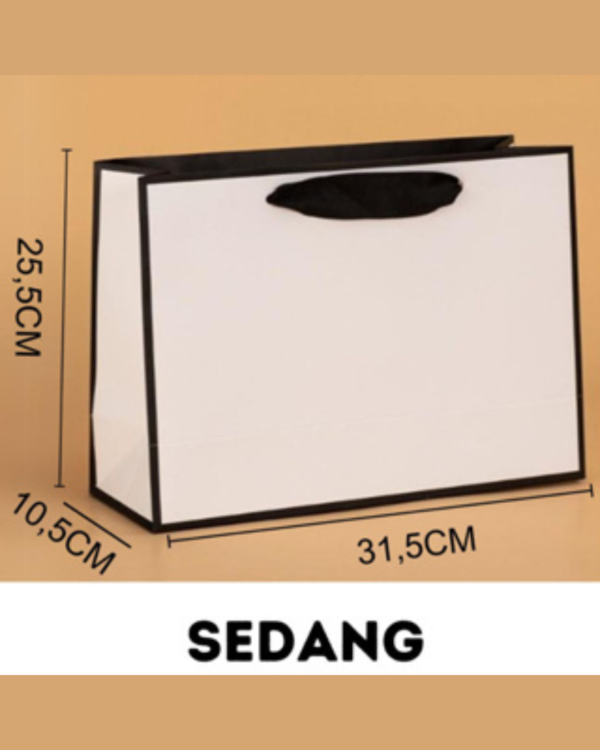 Kantong Karton PaperBag Polos Tebal Giftbag Premium Banyak Ukuran - Image 6