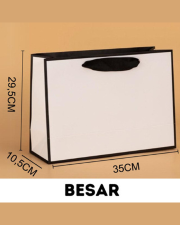 Kantong Karton PaperBag Polos Tebal Giftbag Premium Banyak Ukuran - Image 7