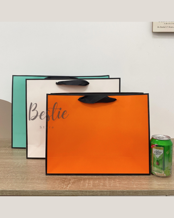 Kantong Karton PaperBag Polos Tebal Giftbag Premium Banyak Ukuran - Image 2