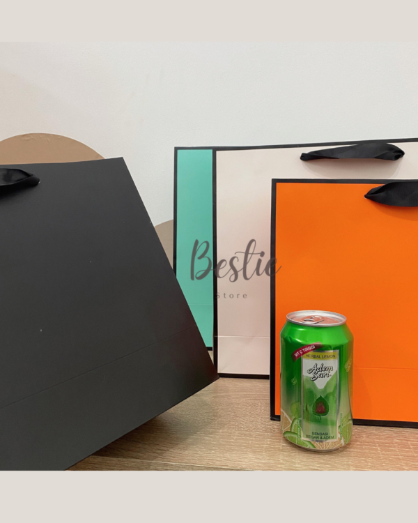 Kantong Karton PaperBag Polos Tebal Giftbag Premium Banyak Ukuran - Image 3