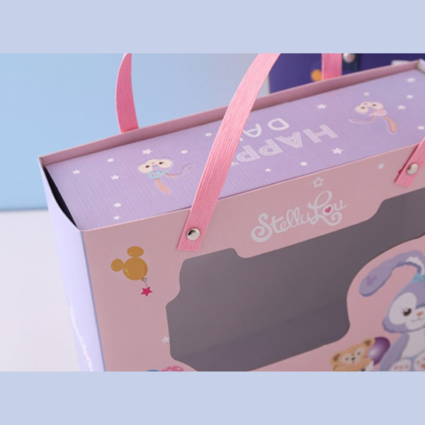 Gift Box Kotak Kado Hampers Goodie Bag Ulang Tahun Anak Transparan Duffy Stella Model Laci Tebal Import Premium - Image 4